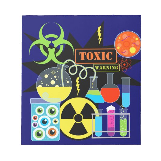 Mad Scientist Notizblock (Vorderseite)