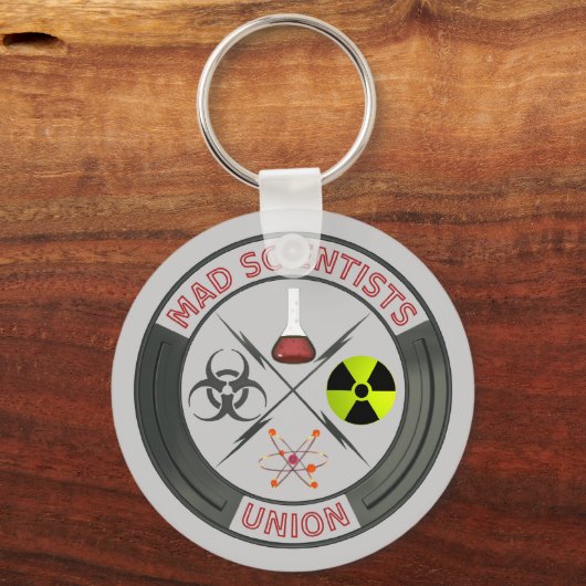 Mad Scientist Schlüsselanhänger (Vorderseite)