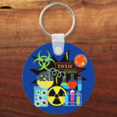 Mad Scientist Schlüsselanhänger (Vorderseite)