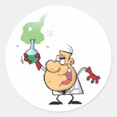 Mad Scientist Stickers (Vorderseite)