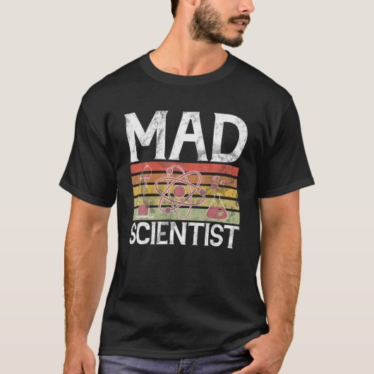 Mad Scientist T Shirt (Vorderseite)