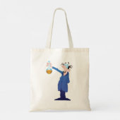 Mad Scientist Tote Bag Tragetasche (Rückseite)