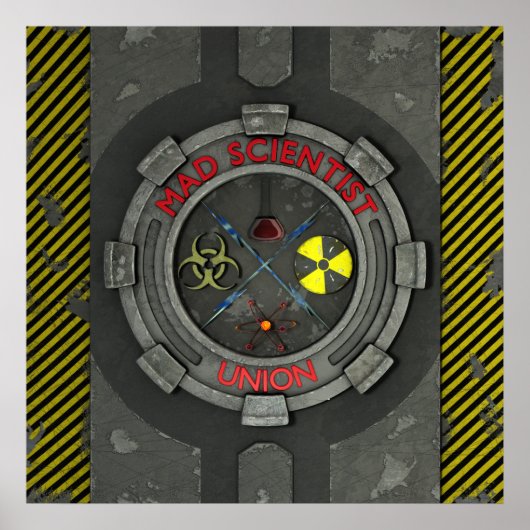 Mad Scientist Union Poster (Vorne)