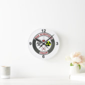 Mad Scientist Union Runde Wanduhr (Zuhause)