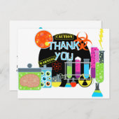 Mad Scientists danke Ihnen Postcard Postkarte (Vorne/Hinten)