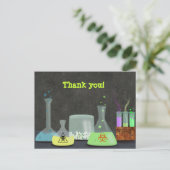 Mad Scientists danke Ihnen Postcard Postkarte (Stehend Vorderseite)