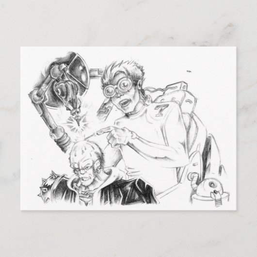 Mad Skillustrator Postkarten (Vorderseite)