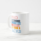 Mad Stacks Kaffeetasse (Vorderseite Links)
