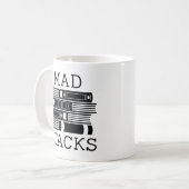 Mad Stacks Kaffeetasse (Vorderseite Links)