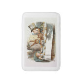 Mad Tea Party Badematte (Vorderseite Vertikal)