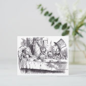 Mad Tea Party Postkarte (Stehend Vorderseite)