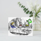 Mad Tea Party Postkarte (Stehend Vorderseite)