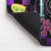 MAD TEA PARTY Whimsical Decoder Computer Mouse Pad Mousepad (Ecke)