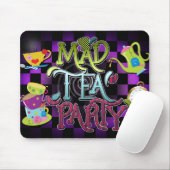 MAD TEA PARTY Whimsical Decoder Computer Mouse Pad Mousepad (Mit Mouse)