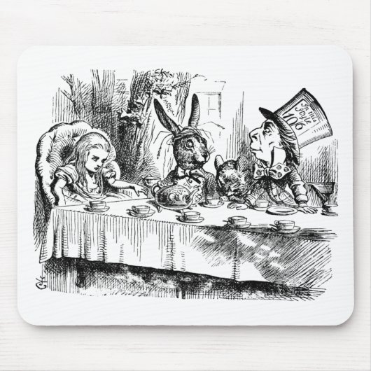 Mad Tee Party Mouse Pad Mousepad (Vorne)