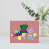 Mad Tee Party Postkarte (Stehend Vorderseite)