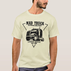 Mad Truck Logistics Service Mens T - Shirt