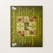 Mad über Bali Einladung Puzzle (Vertikal)