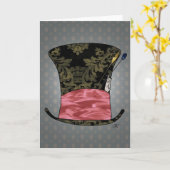 "Mad Viktorianisch"-Karte Karte (Gelbe Blume)