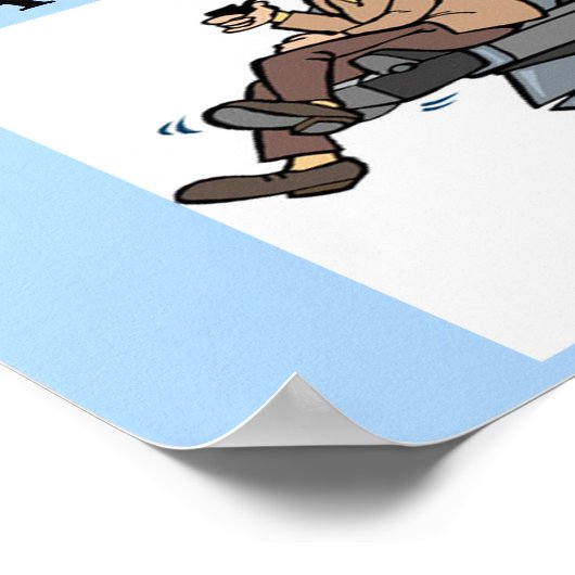 MAD-Wissenschaftler Poster (Ecke)