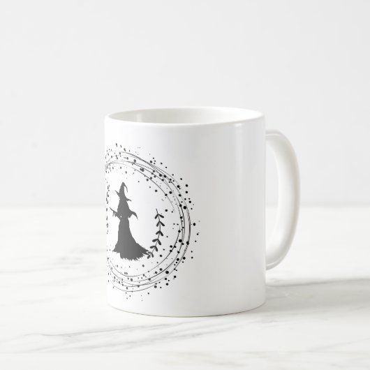 Mad Witch Funny Kaffeetasse (VorderseiteRechts)