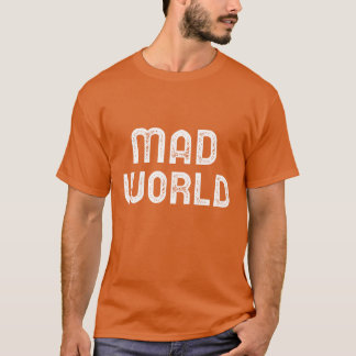 Mad World Music Lover Retro Music T-Shirt