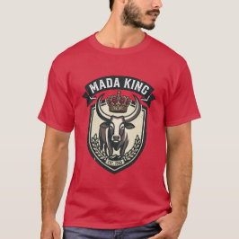 MADA KING | Madagassisches Zebu Madagaskar T-Shirt