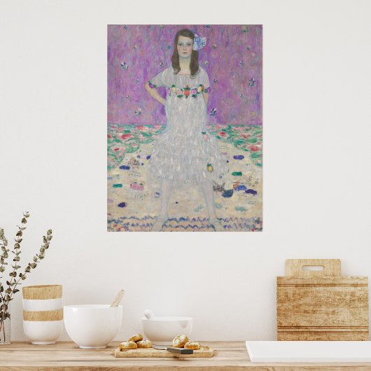 Mäda Primavesi — Gustav Klimt (1912-13) Poster (Küche)