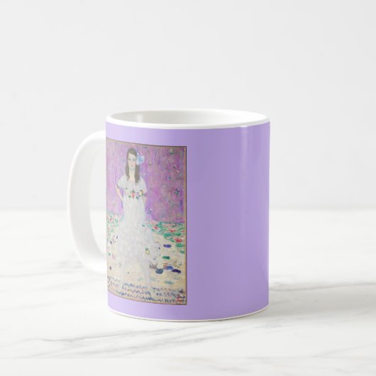 Mada Primavesi Gustav Klimt Art Kaffeetasse (Vorderseite Links)