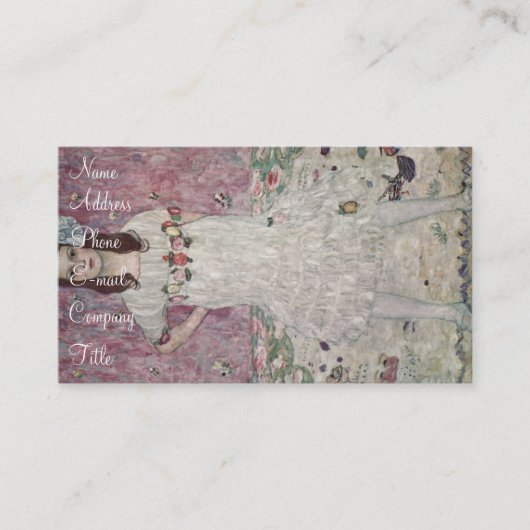 "Mada Primavesi Visitenkarte (Vorderseite)