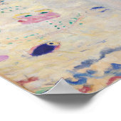 Mada Primavesi von Gustav Klimt Girl Lila Poster (Ecke)