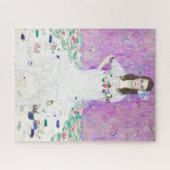 Mada Primavesi von Gustav Klimt Malerei Puzzle (Horizontal)