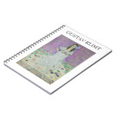 Mäda Primavesi von Gustav Klimt Notizblock (Linke Seite)