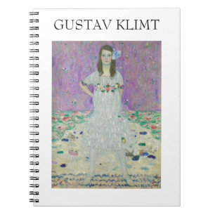 Mäda Primavesi von Gustav Klimt Notizblock