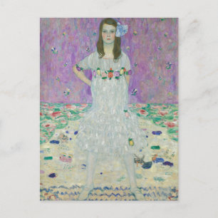 Mäda Primavesi von Gustav Klimt Postkarte