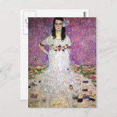 Mada Primavesi von Gustav Klimt Postkarte (Vorne/Hinten)