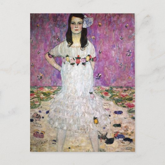 Mada Primavesi von Gustav Klimt Postkarte (Vorderseite)