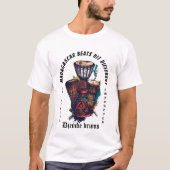 Madagascar Beats sind anders - Malagasy Djembe D T-Shirt (Vorderseite)