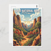 Madagascar Isalo Nationalpark Postkarte (Vorne/Hinten)