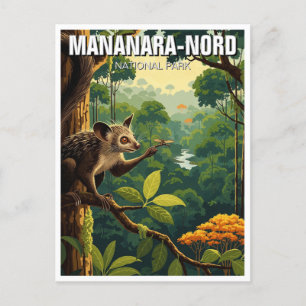 Madagascar Mananara-Nord Nationalpark Travel Postkarte
