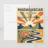Madagascar Reise Postkarte (Vorne/Hinten)
