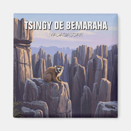 Madagascar Tsingy de Bemaraha National Park Travel Magnet