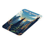 Madagascar Tsingy de Bemaraha National Park Travel Magnet (Linke Seite)