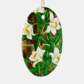 Madagascar Vanilla Orchid Keramikornament (Rechts)