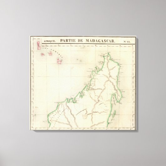Madagaskar Afrika 55 Leinwanddruck (Vorderseite)