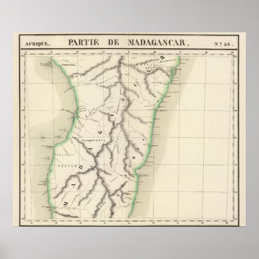 Madagaskar Afrika 56 Poster (Vorne)