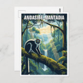 Madagaskar Andasibe-Mantadia Nationalpark Reisen Postkarte (Vorne/Hinten)