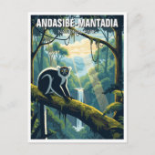 Madagaskar Andasibe-Mantadia Nationalpark Reisen Postkarte (Vorderseite)