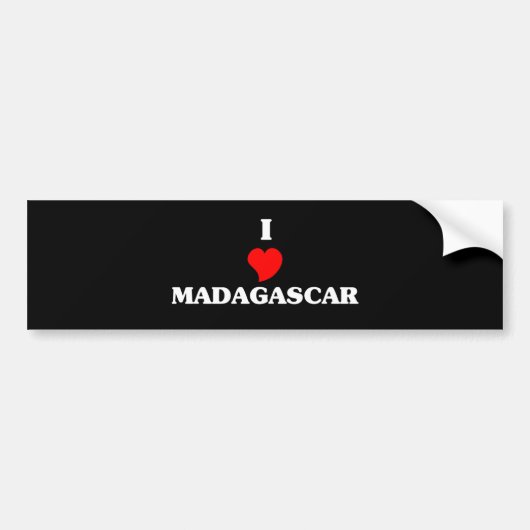 MADAGASKAR AUTOAUFKLEBER (Vorne)