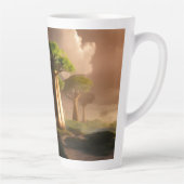 Madagaskar Baobab Forest Fantasy Milchtasse (Rechts)